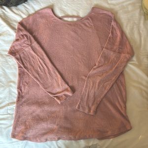 XL SO Light Pink Pullover sweater-Light weight